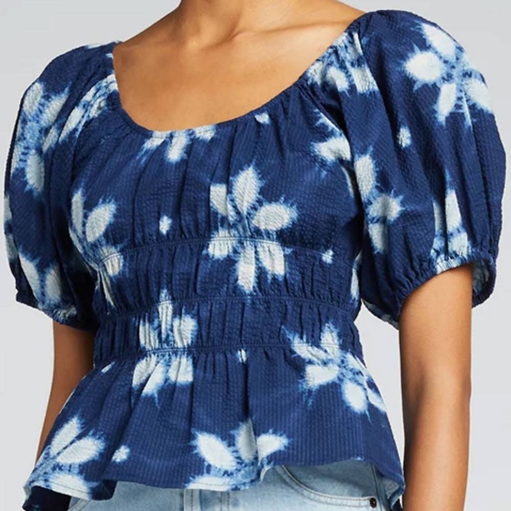 Sea New York peplum top